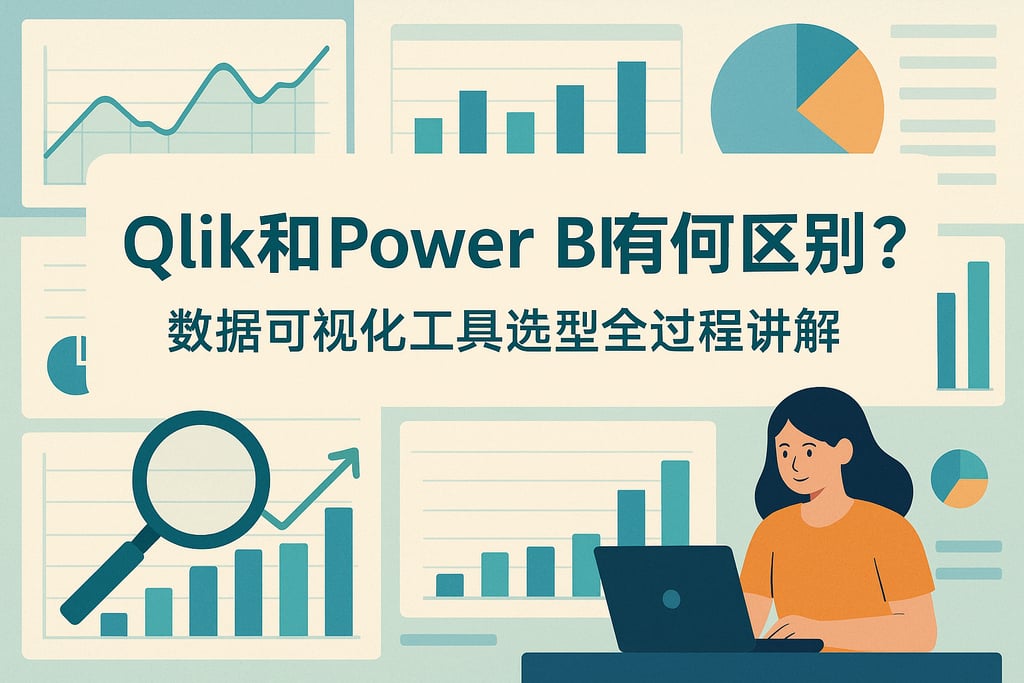 Qlik和Power BI有何区别？数据可视化工具选型全流程讲解